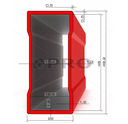Pro poziomnica Pro600 Endurance 30cm 3-01-01-A1-030