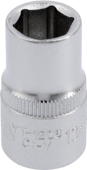 Yato nasadka krótka CV 6-kątna 1/2" 13mm YT-1206
