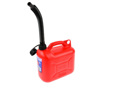 Geko kanister plastikowy 5l z lejkiem G03240