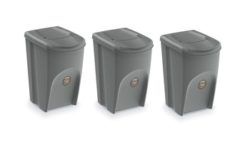 Prosperplast kosz do segregacji odpadów Sortibox 3x35l IKWB35S3-405U
