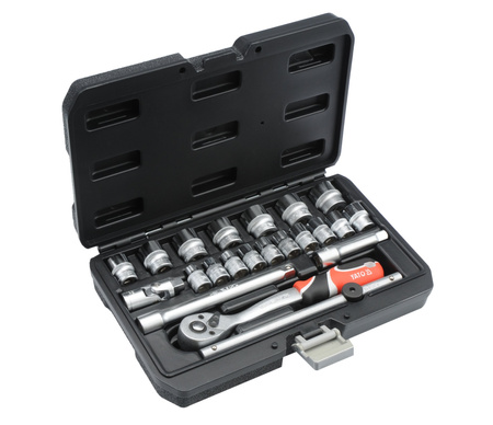 Yato zestaw narzędziowy 3/8" 22 elementy YT-38561