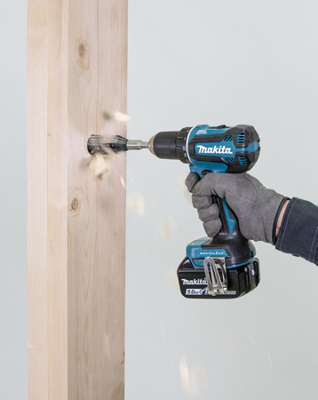 Makita wiertarko-wkrętarka 18V 3x3,0Ah w walizce DDF485RFJ