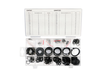 Yato zestaw 300 pierścieni Segera zewnętrznych YT-06880