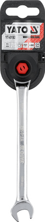 Yato klucze płasko-oczkowe z grzechotką 11mm YT-0192