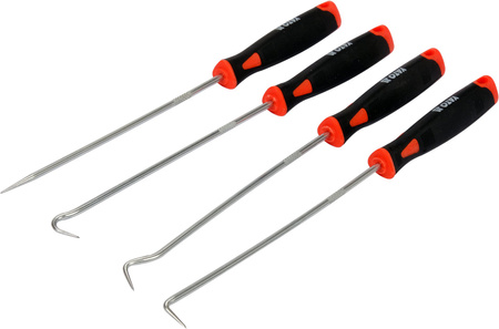 Yato zestaw haczyków z rękojeścią 4-elementowy 240mm YT-08429