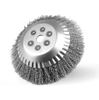 Szczotpol szczotka tarczowo-kątowa do kos 200mm z otworem 20mm drut stalowy B200K.30