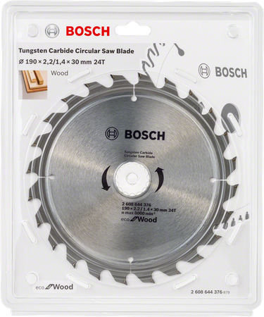 Bosch tarcza pilarska Eco for Wood 190x30mm 2608644376