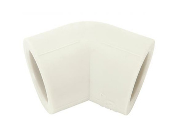 Kolano PP-R 45 stopni 25mm PPR-8041-KOL45.25