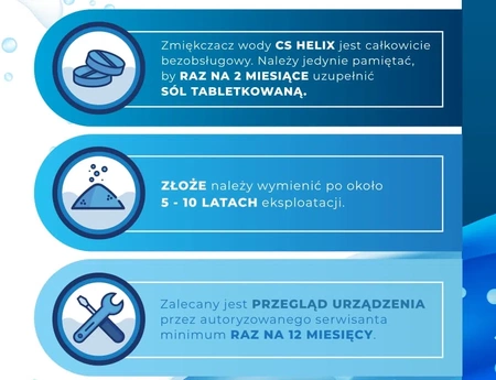 Klarwod stacja zmiękczania wody 20l CS Helix 20
