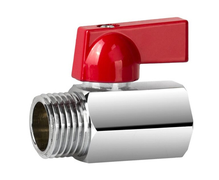 Diamond zawór kulowy mini 1/2'' z dławikiem ART.372-15.WZ