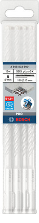 BOSCH wiertło PRO SDS plus-5X 10x100x160mm 2608833902