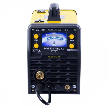 Magnum półautomat spawalniczy MIG 220 ALU/CU Synergia LCD