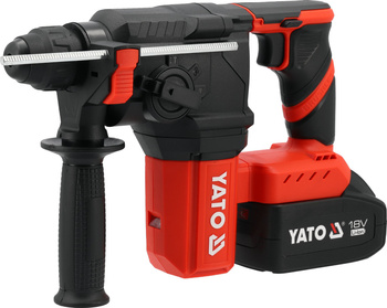 Yato akumulatorowa młotowiertarka SDS Plus 18V 2x4Ah YT-827722