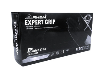 Arhem rękawice nitrylowe Expert Grip black rozmiar L ARH 71 509-L