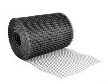 Siatka ogrodowa rabatowa plastikowa szara 0,4m