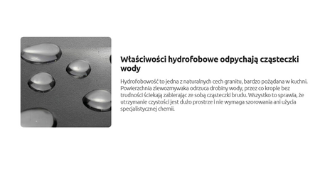 Deante zlewozmywak granitowy Zorba 1-komorowy z ociekaczem grafit ZQZ2113