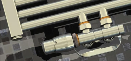 Vario Term zestaw termostatyczny Twins prawy chrom TSGS0202CFK/P