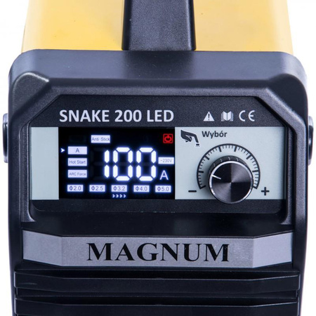 Magnum spawarka inwerterowa Snake 200 LED MMA M5897