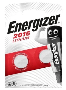 Energizer bateria CR2016 2 sztuki