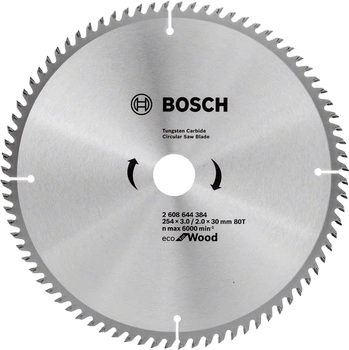 Bosch tarcza pilarska Eco for Wood 254x30mm 2608644384