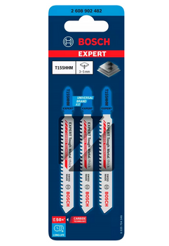 Bosch komplet brzeszczotów do wyrzynarki EXPERT Tough Metal thick T155HHM