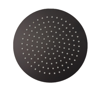 DES Group deszczownica okrągła slim czarna o średnicy 25cm