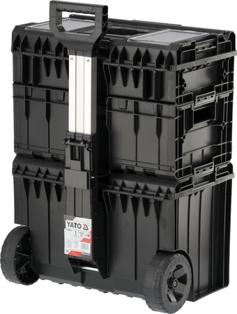 Yato zestaw skrzynek narzędziowych 42BB24P19P S1 3 sztuki YT-09161