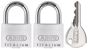 Abus kłódka Titalium 727TI/40 40mm 2 sztuki KD-AB-014