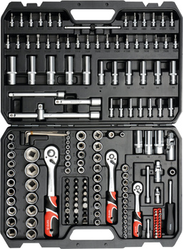 Yato zestaw narzędziowy XXL 1/2" 173-elementowy YT-38931