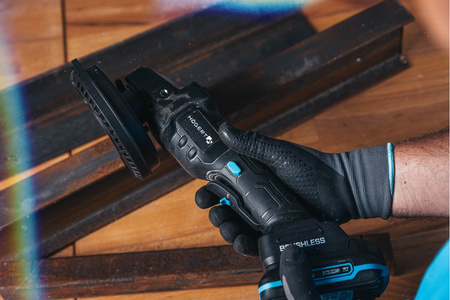 Hogert akumulatorowa szlifierka kątowa 125mm 18V bezszczotkowa HT2E250-B24AG