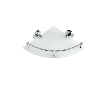 Stella półka narożna z relingiem 07.861