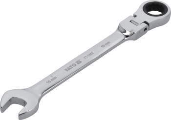 Yato klucz płasko-oczkowy z grzechotką i przegubem 16mm YT-1682