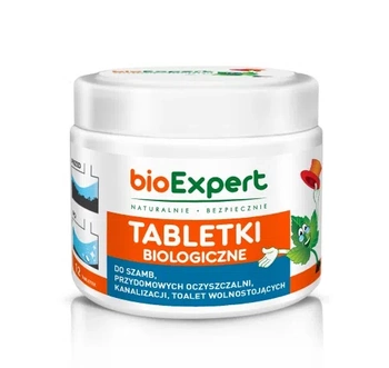 Bio Expert tabletki biologiczne do szamb i przydomowych oczyszczalni ścieków 12szt.