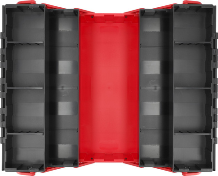 Yato skrzynka narzędziowa 5 półek z tworzywa YT-08978