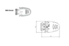 Herz głowica termostatyczna Mini Klassik M28x1,5 1920060