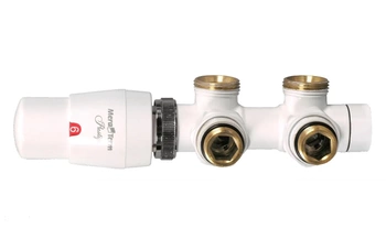 Vario Term zestaw instalacyjny termostatyczny All In One Twins prawy biały ATSGS0206CFK/P