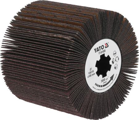 Yato szczotka listkowa P120 do satyniarki YT-81958