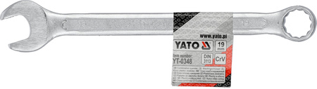 Yato klucz płasko-oczkowy 19mm YT-0348