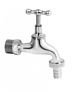 Diamond zawór zaporowy ze złączką do węża 1/2" ART.205-1/2.CH