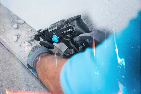 Hogert młotowiertarka z funkcją podkuwania 18V bezszczotkowa HT2E228-0CH