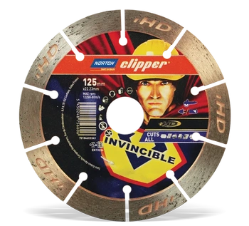 Norton tarcza diamentowa Clipper Invincible 125x22,23mm 70184603343