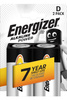Energizer bateria alkaiczna D-LR20 2 sztuki