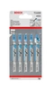Bosch brzeszczot do wyrzynarek T 118 B 5sztuk 2608631014