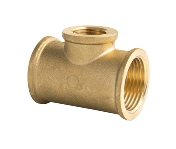 Diamond trójnik redukcyjny 3/4x1/2x3/4" mosiądz K-130R.TR-RE.20-15-20.Y.