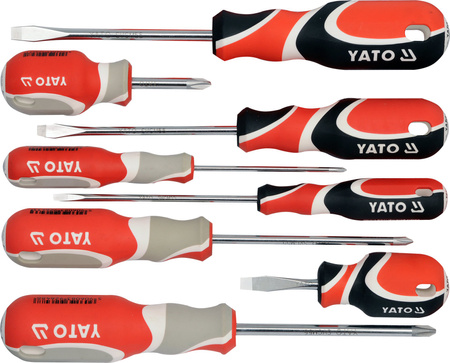 Yato zestaw wkrętaków SVCM55 8-elementowy YT-2670