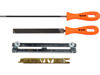 Yato zestaw do ostrzenia łańcucha 4.0mm 4szt YT-85040