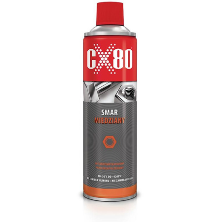 CX80 smar miedziany aerozol 500 ml