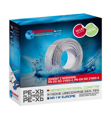 Diamond rura wielowarstwowa 16x2mm PEX-aluminium-PEX 200mb PEX-AL-PEX.16X2