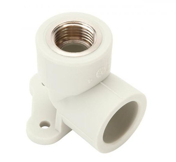 Diamond kolano wieszak PP-R 20x1/2" gwint wewnętrzny 90 stopni PPR-7472GW-KOL-WIESZ90.20x1/2