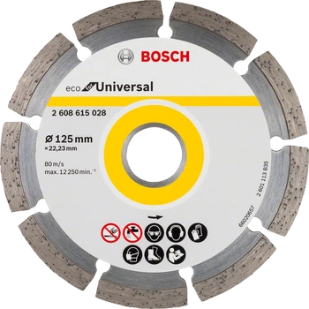 Bosch tarcza diamentowa Eco for Universal 125x22,23mm 2608615028